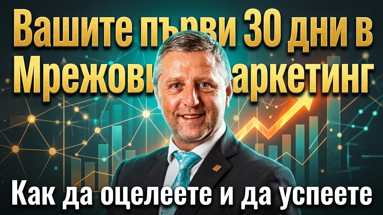 Вашите първи 30 дни в МЛМ: Как да оцелеете и да успеете